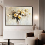 Floral Canvas Wall Art WAD107-F 90 x 60 cm / Stretched on hidden frame
