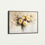 Floral Canvas Wall Art WAD107-F 90 x 60 cm / Stretched on hidden frame
