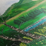 Landscape 107 Canvas Art 90 x 60 cm / Stretched on hidden frame