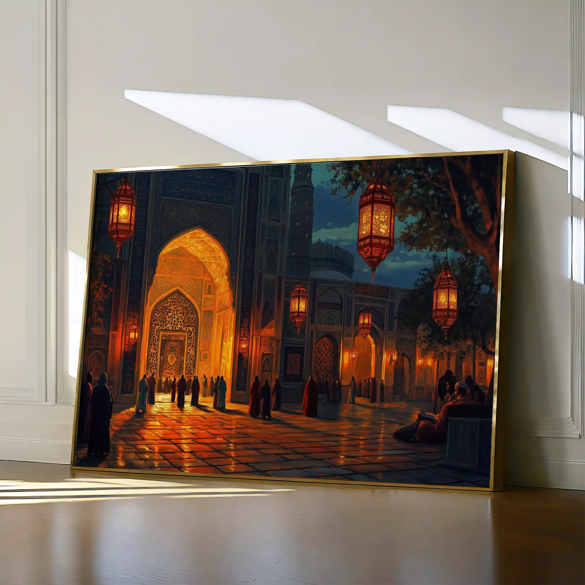Orientalist 107 Canvas Art 90 x 60 cm / Stretched on hidden frame