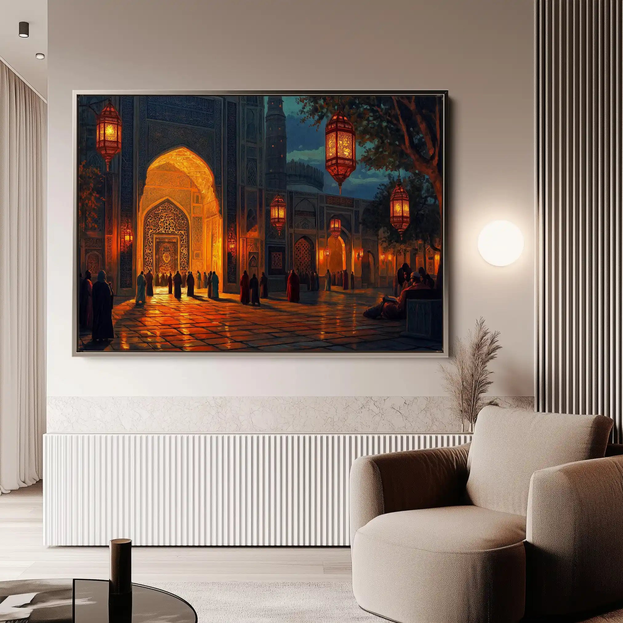 Orientalist 107 Canvas Art 90 x 60 cm / Stretched on hidden frame