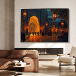 Orientalist 107 Canvas Art 90 x 60 cm / Stretched on hidden frame