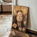 Portrait 107 Canvas Art 90 x 60 cm / Stretched on hidden frame