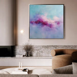 Abstract 1070 Canvas Art 60 x 60 cm / Stretched on hidden frame