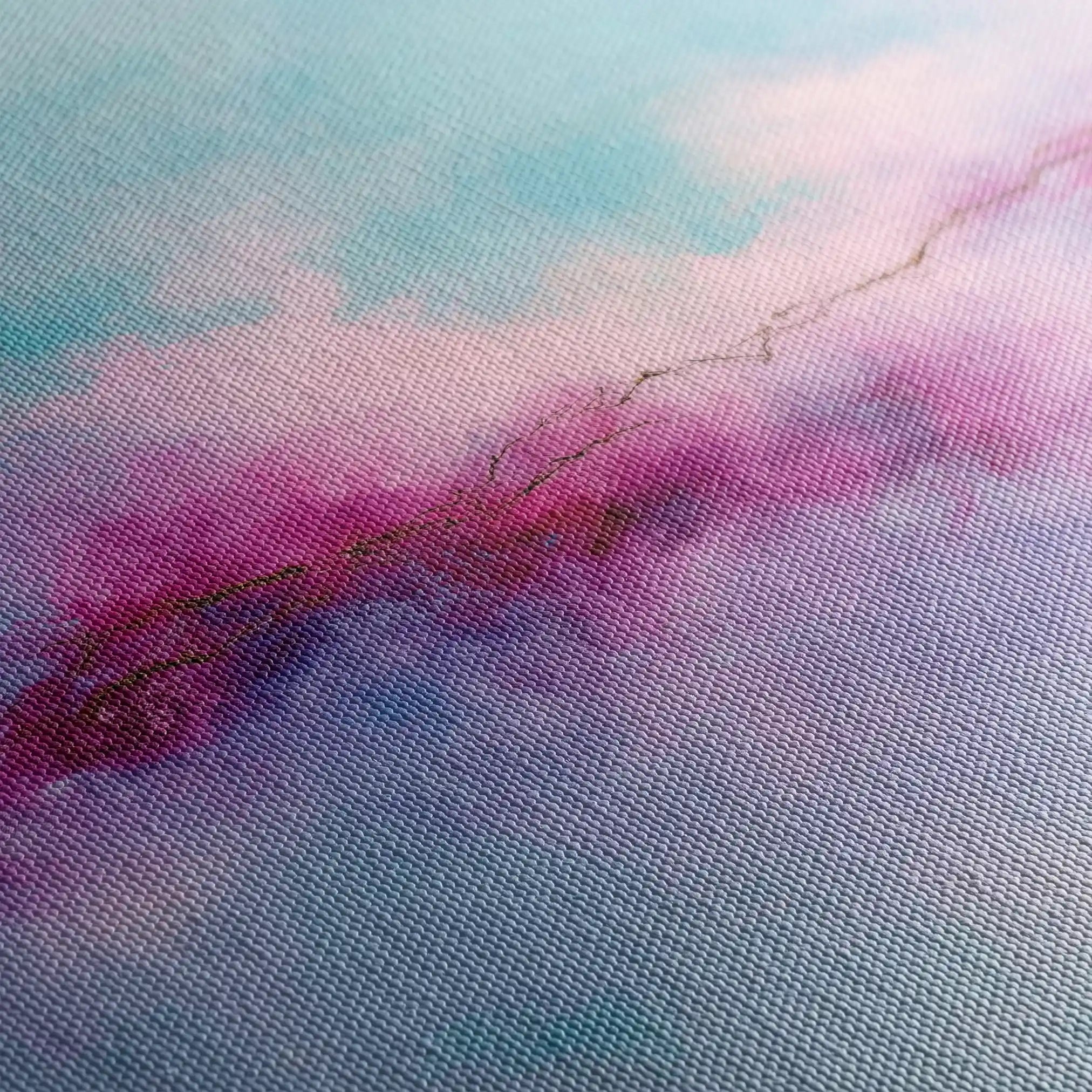 Abstract 1070 Canvas Art 60 x 60 cm / Stretched on hidden frame