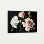 Floral Canvas Wall Art WAD1070-F 90 x 60 cm / Stretched on hidden frame