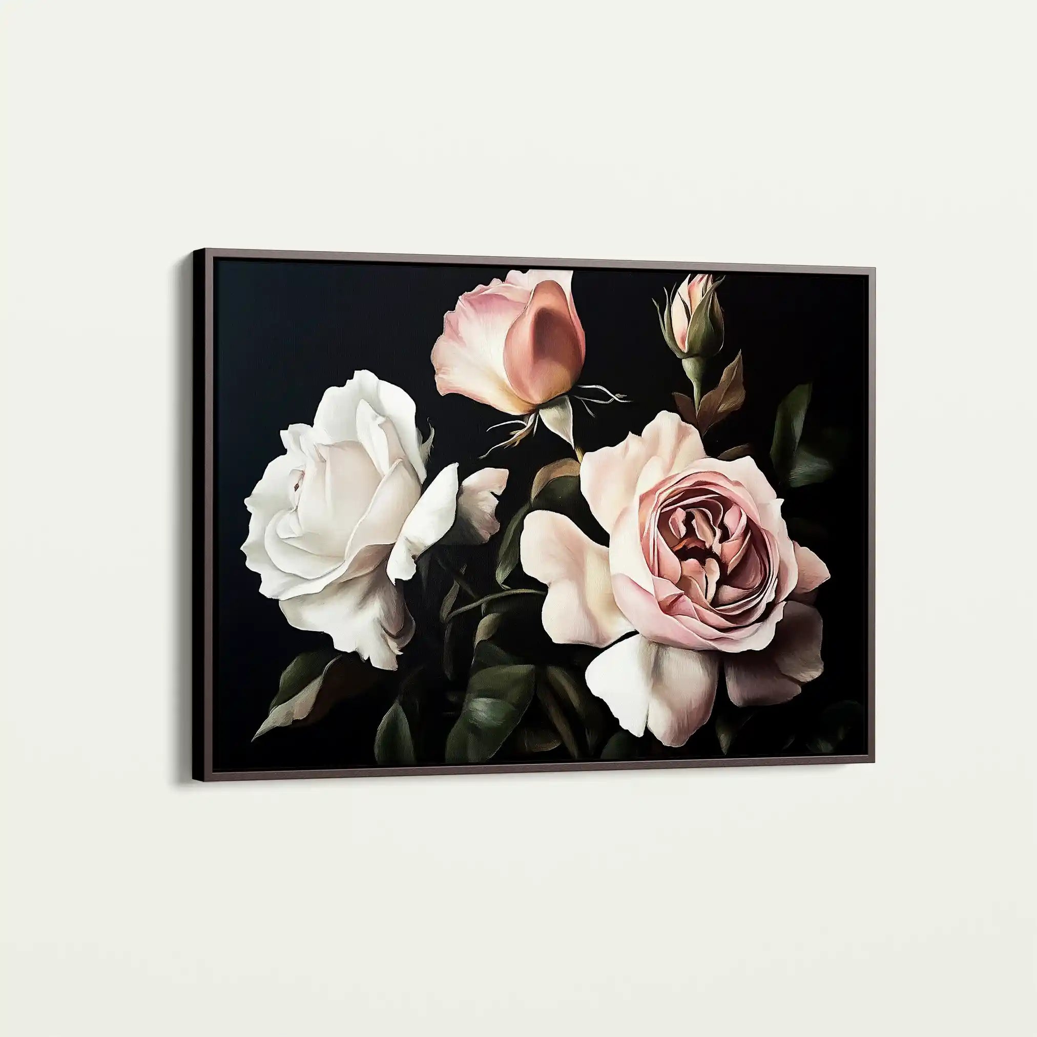 Floral Canvas Wall Art WAD1070-F 90 x 60 cm / Stretched on hidden frame