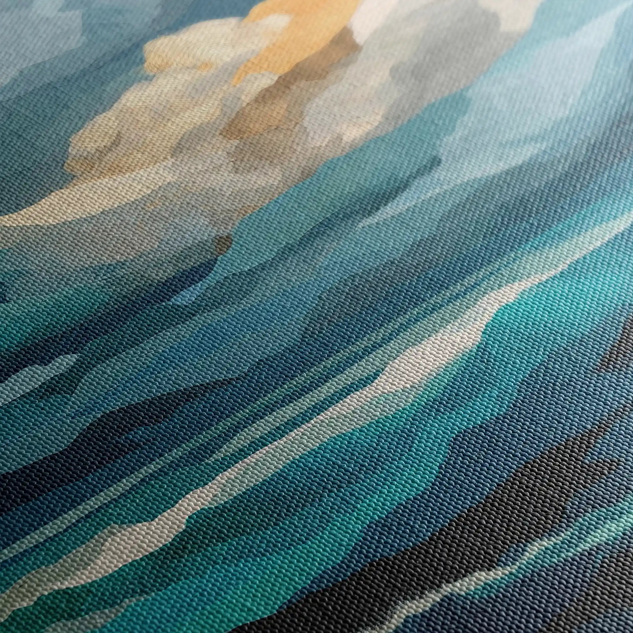 Abstract 1071 Canvas Art 60 x 60 cm / Stretched on hidden frame