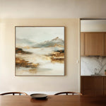 Abstract 1072 Canvas Art 60 x 60 cm / Stretched on hidden frame