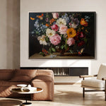 Floral Canvas Wall Art WAD1073-F 90 x 60 cm / Stretched on hidden frame