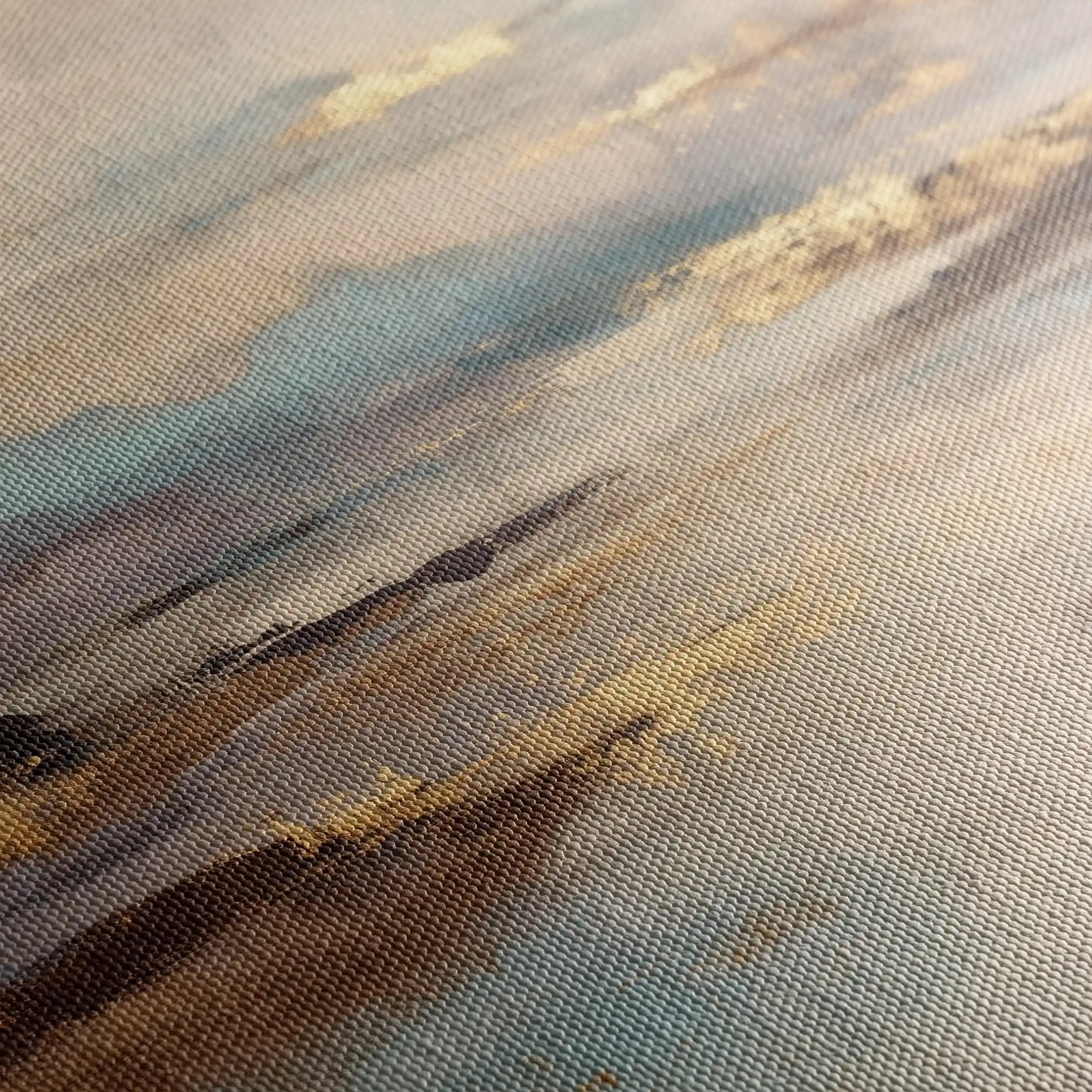 Abstract 1074 Canvas Art 60 x 60 cm / Stretched on hidden frame