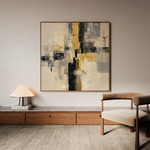 Abstract 1075 Canvas Art 60 x 60 cm / Stretched on hidden frame