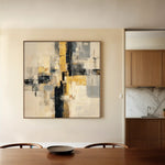 Abstract 1075 Canvas Art 60 x 60 cm / Stretched on hidden frame