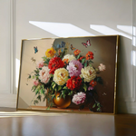 Floral Canvas Wall Art WAD1075-F 90 x 60 cm / Stretched on hidden frame