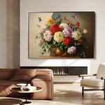 Floral Canvas Wall Art WAD1075-F 90 x 60 cm / Stretched on hidden frame