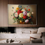 Floral Canvas Wall Art WAD1075-F 90 x 60 cm / Stretched on hidden frame