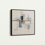 Abstract 1076 Canvas Art 60 x 60 cm / Stretched on hidden frame