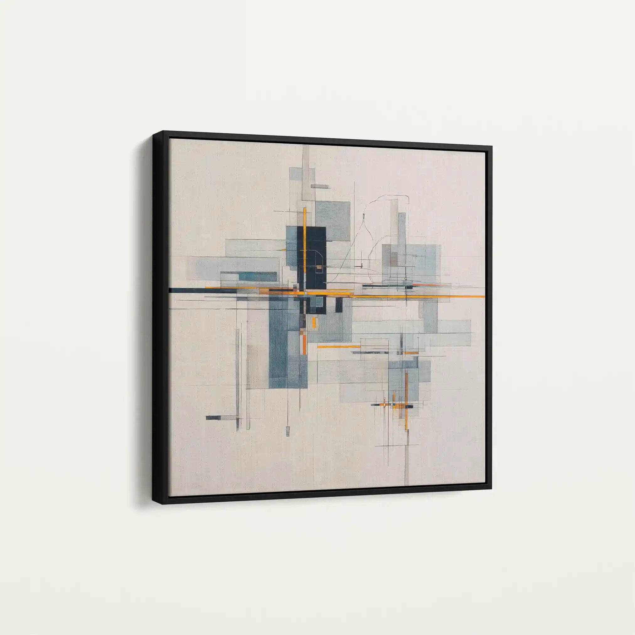 Abstract 1076 Canvas Art 60 x 60 cm / Stretched on hidden frame