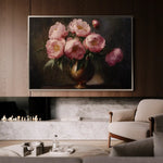Floral Canvas Wall Art WAD1076-F 90 x 60 cm / Stretched on hidden frame