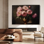 Floral Canvas Wall Art WAD1076-F 90 x 60 cm / Stretched on hidden frame