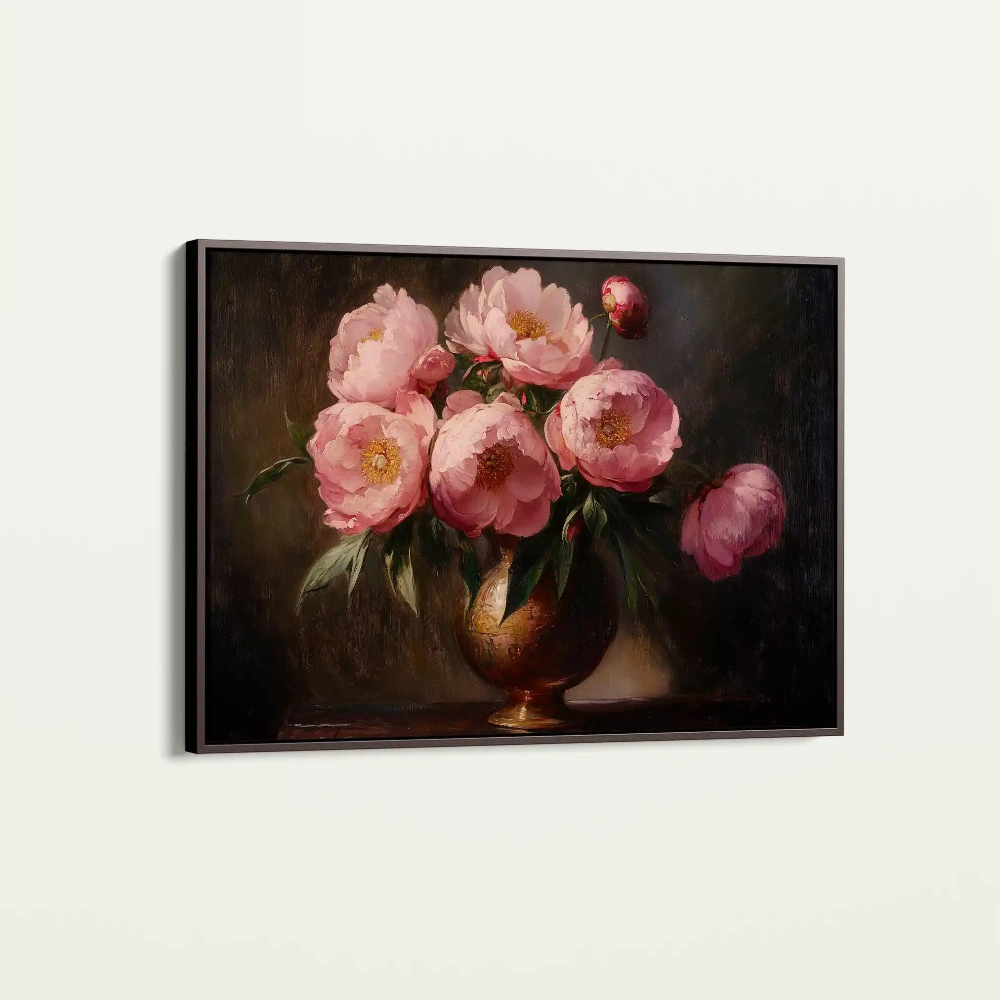 Floral Canvas Wall Art WAD1076-F 90 x 60 cm / Stretched on hidden frame