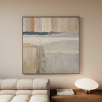 Abstract 1077 Canvas Art 60 x 60 cm / Stretched on hidden frame