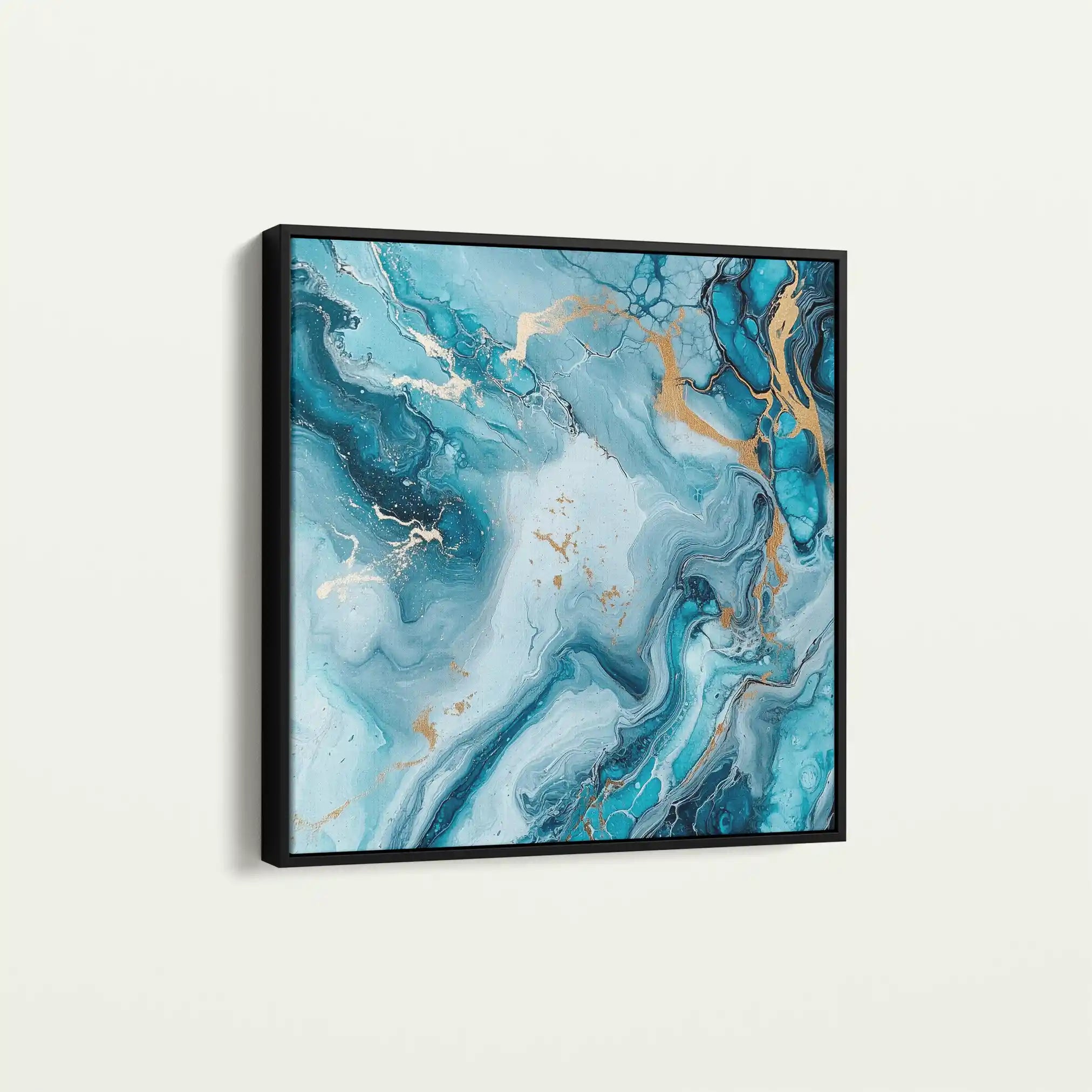 Abstract 1078 Canvas Art 60 x 60 cm / Stretched on hidden frame