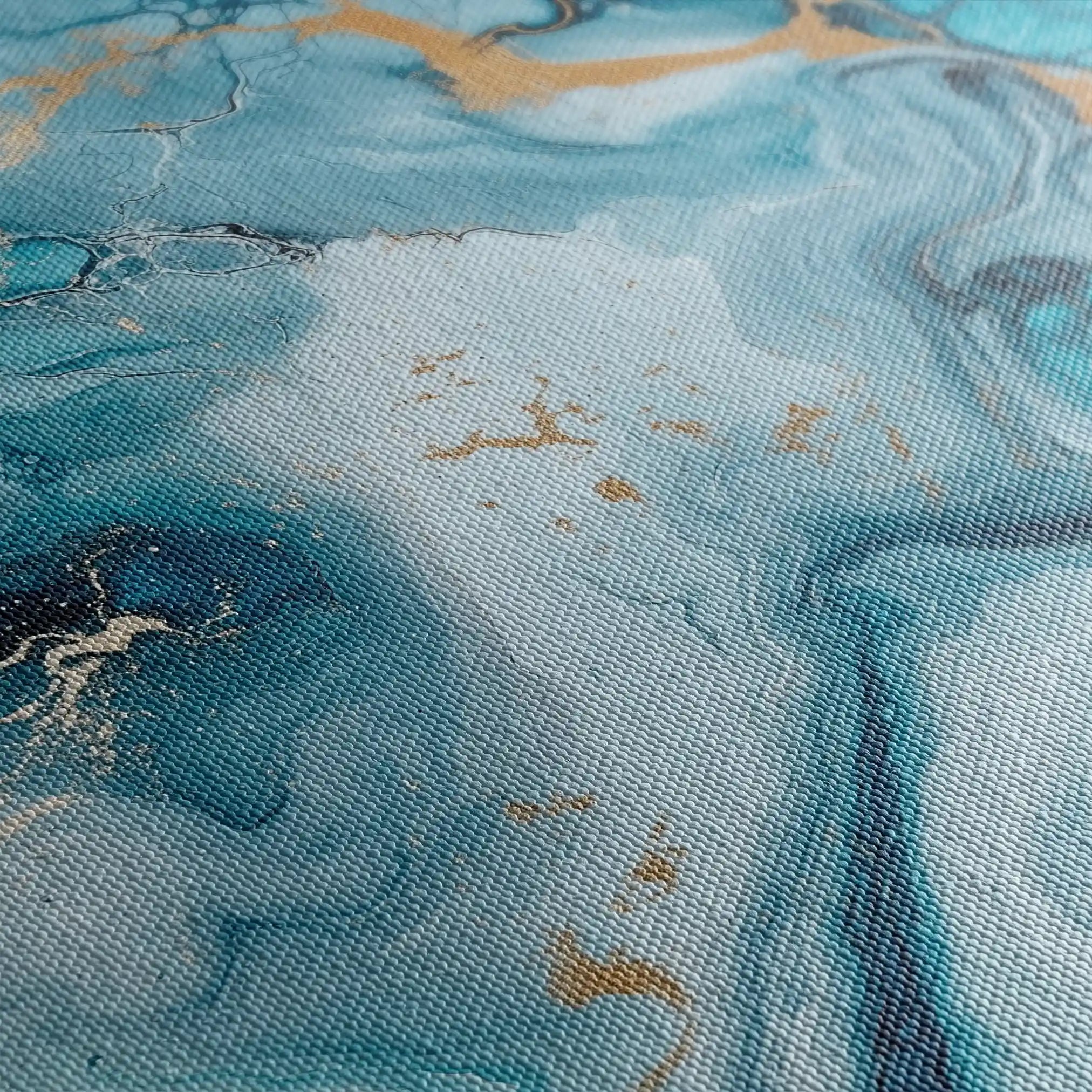 Abstract 1078 Canvas Art 60 x 60 cm / Stretched on hidden frame