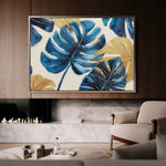 Floral Canvas Wall Art WAD1079-F 90 x 60 cm / Stretched on hidden frame