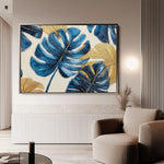 Floral Canvas Wall Art WAD1079-F 90 x 60 cm / Stretched on hidden frame