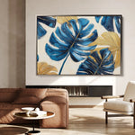 Floral Canvas Wall Art WAD1079-F 90 x 60 cm / Stretched on hidden frame