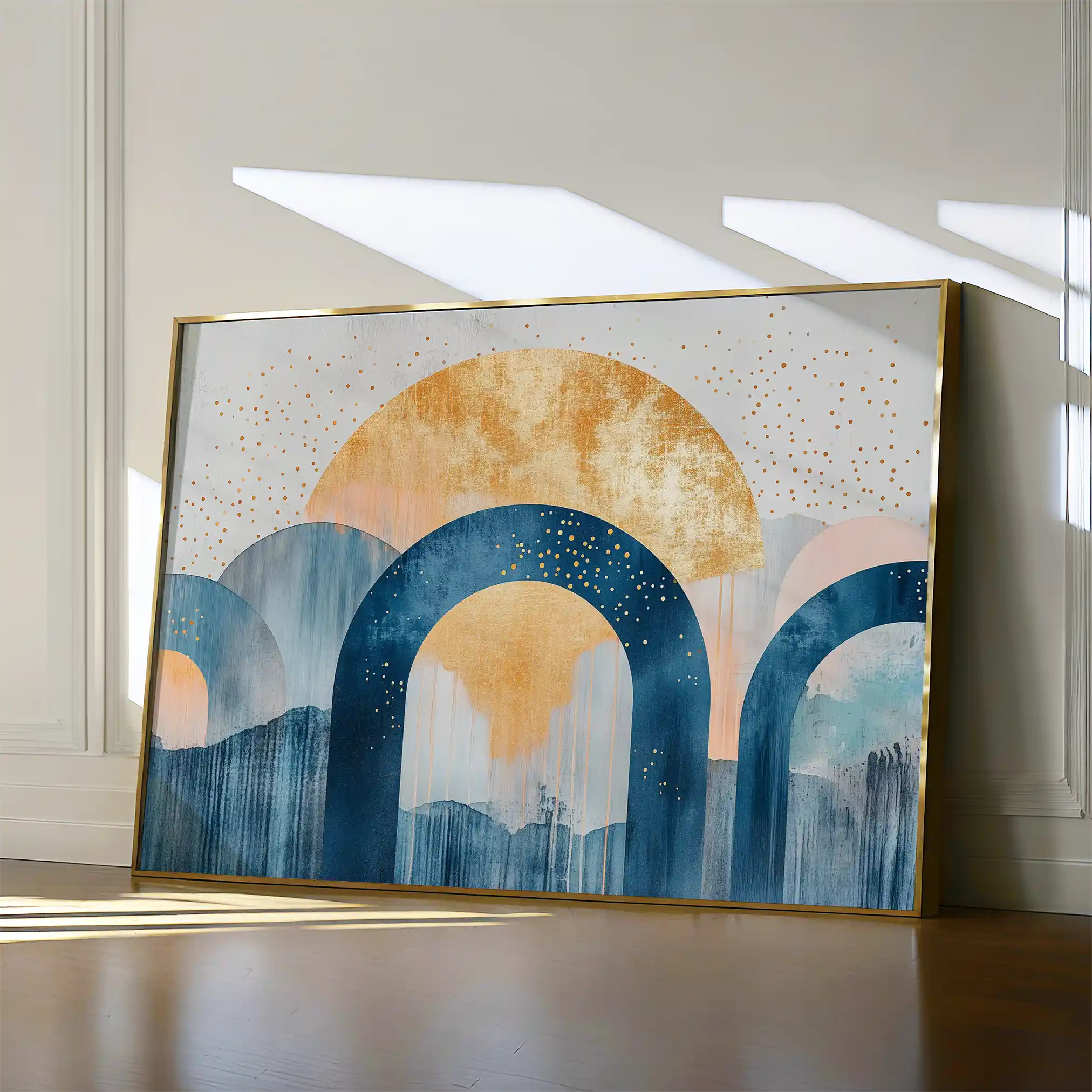 Boho 108 Canvas Art 90 x 60 cm / Stretched on hidden frame