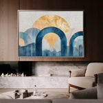 Boho 108 Canvas Art 90 x 60 cm / Stretched on hidden frame