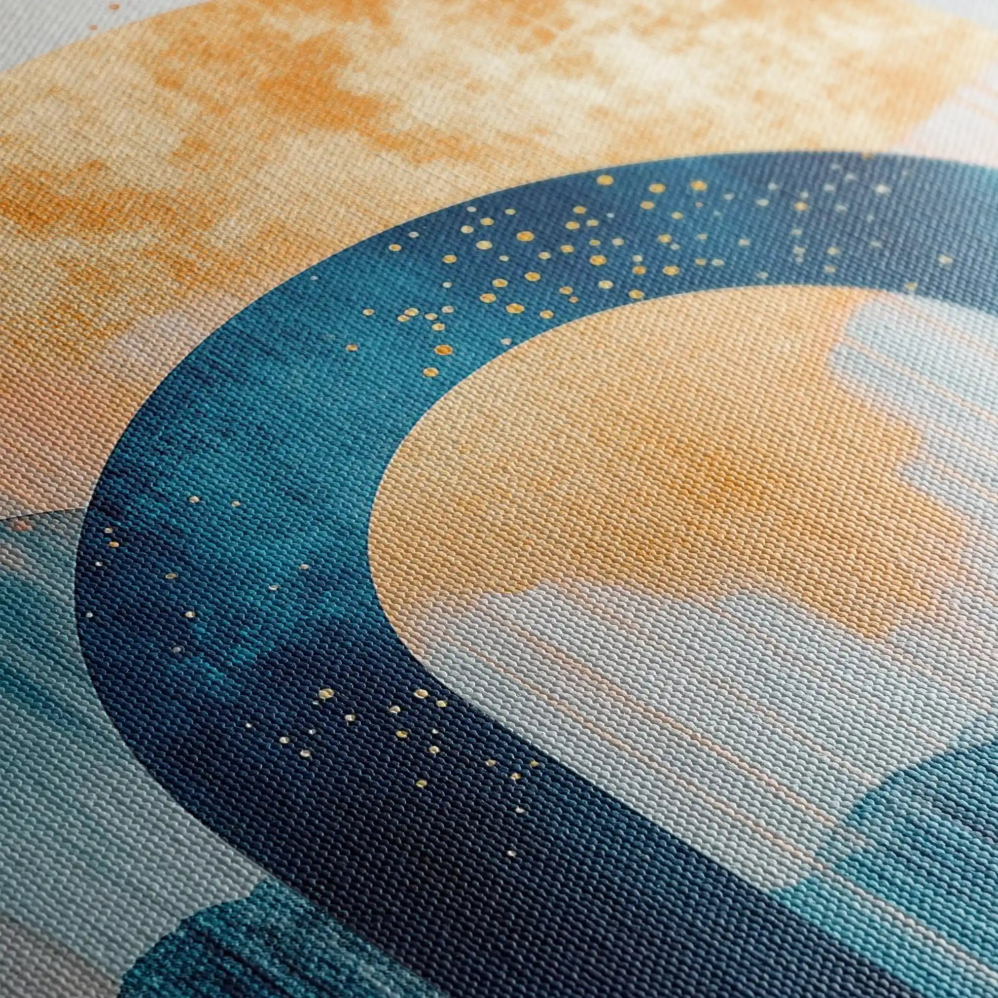 Boho 108 Canvas Art 90 x 60 cm / Stretched on hidden frame