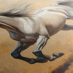 Horses 108 Canvas Art 90 x 60 cm / Stretched on hidden frame