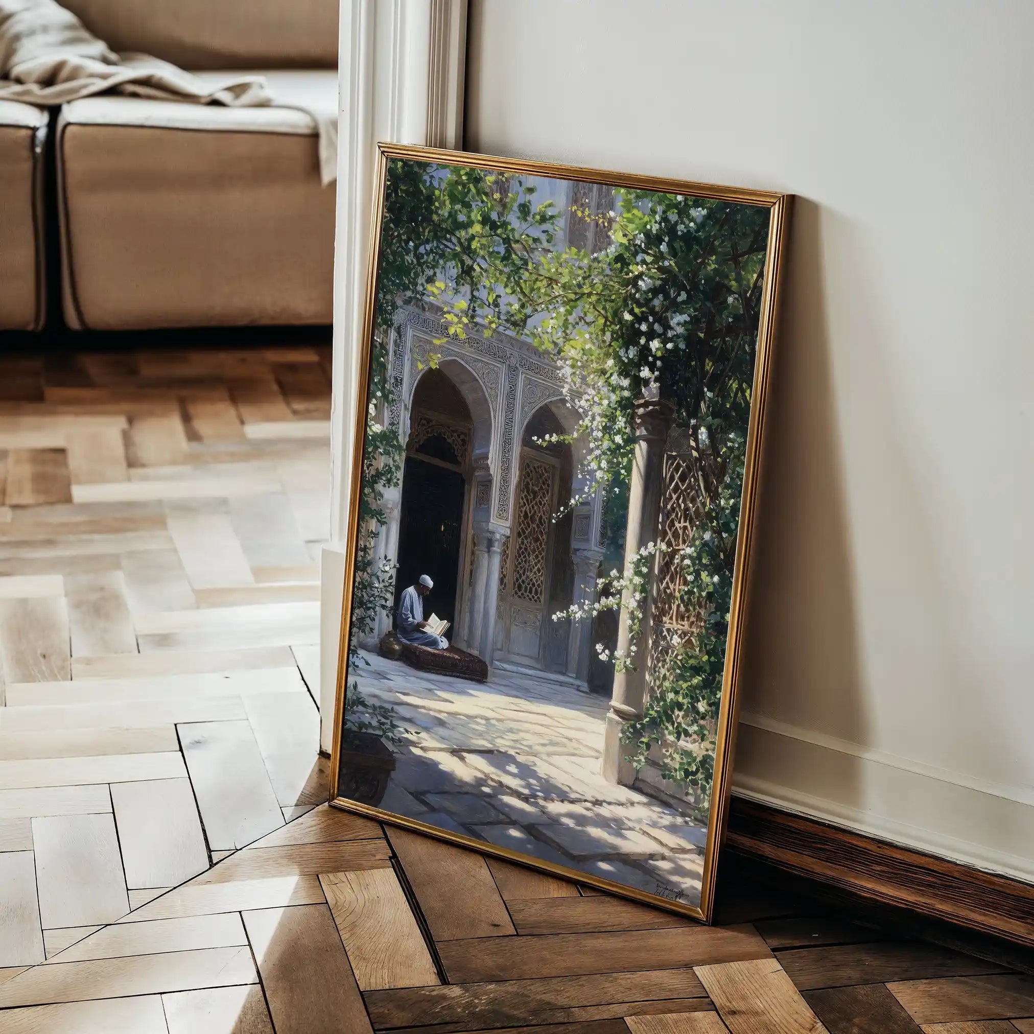 Orientalist 108 Canvas Art 90 x 60 cm / Stretched on hidden frame