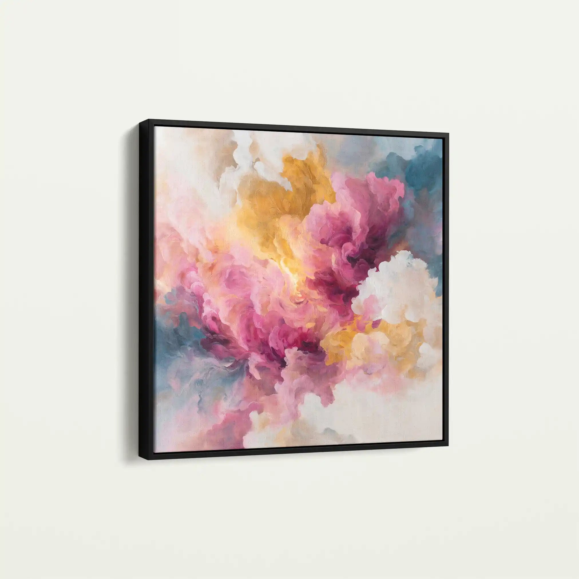 Abstract 1080 Canvas Art 60 x 60 cm / Stretched on hidden frame