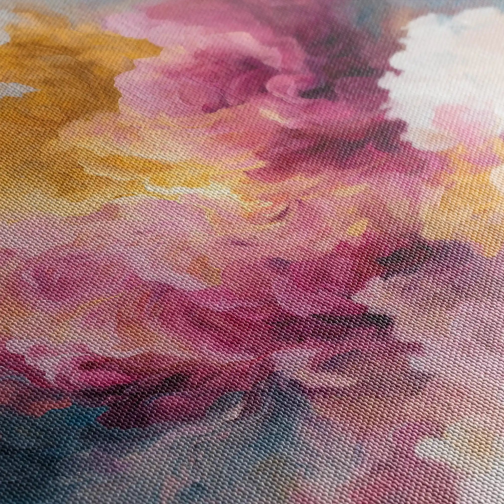 Abstract 1080 Canvas Art 60 x 60 cm / Stretched on hidden frame