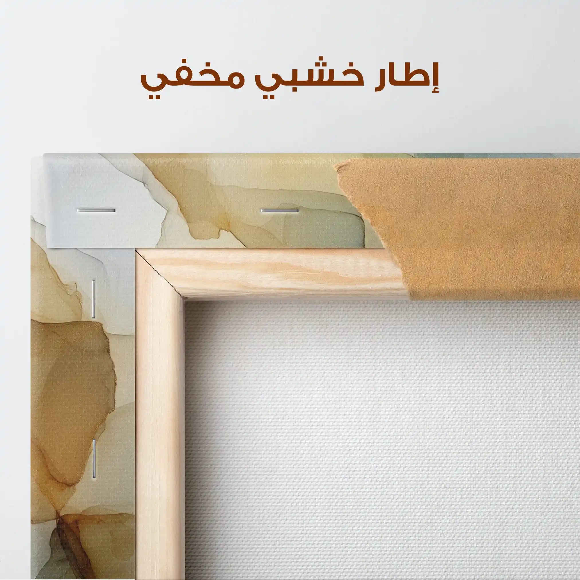 Abstract 1081 Canvas Art 60 x 60 cm / Stretched on hidden frame