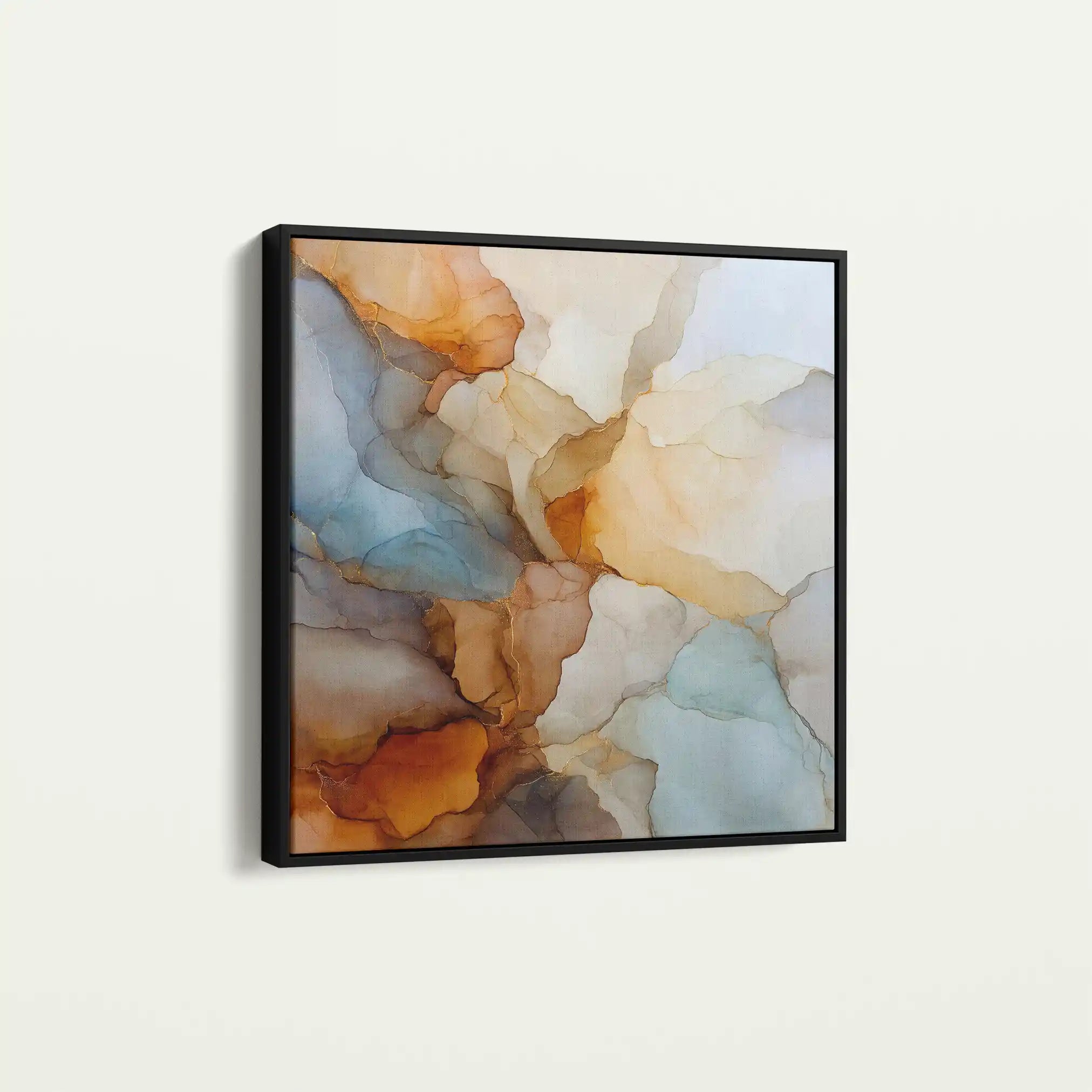 Abstract 1082 Canvas Art 60 x 60 cm / Stretched on hidden frame