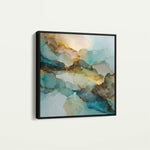 Abstract 1083 Canvas Art 60 x 60 cm / Stretched on hidden frame
