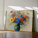 Floral Canvas Wall Art WAD1083-F 90 x 60 cm / Stretched on hidden frame