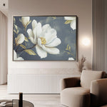 Floral Canvas Wall Art WAD1084-F 90 x 60 cm / Stretched on hidden frame