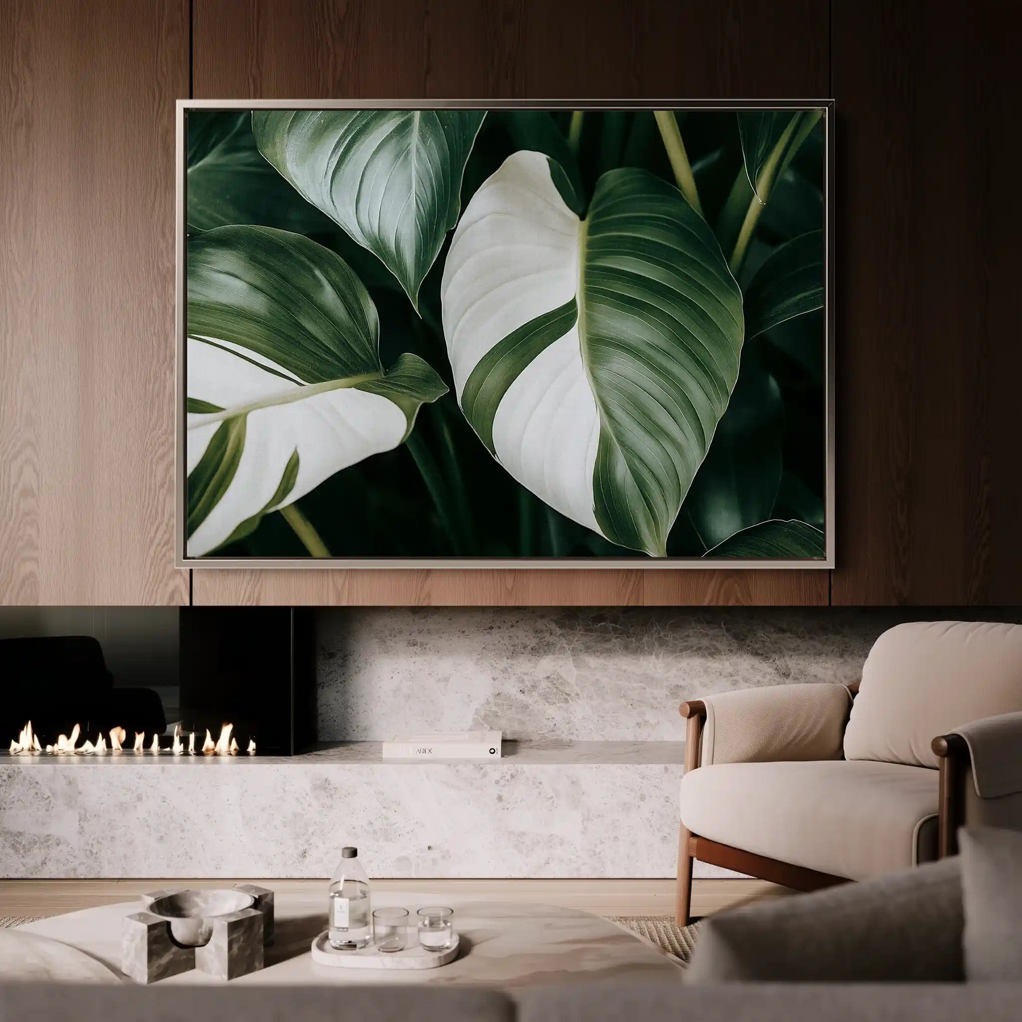 Floral Canvas Wall Art WAD1085-F 90 x 60 cm / Stretched on hidden frame