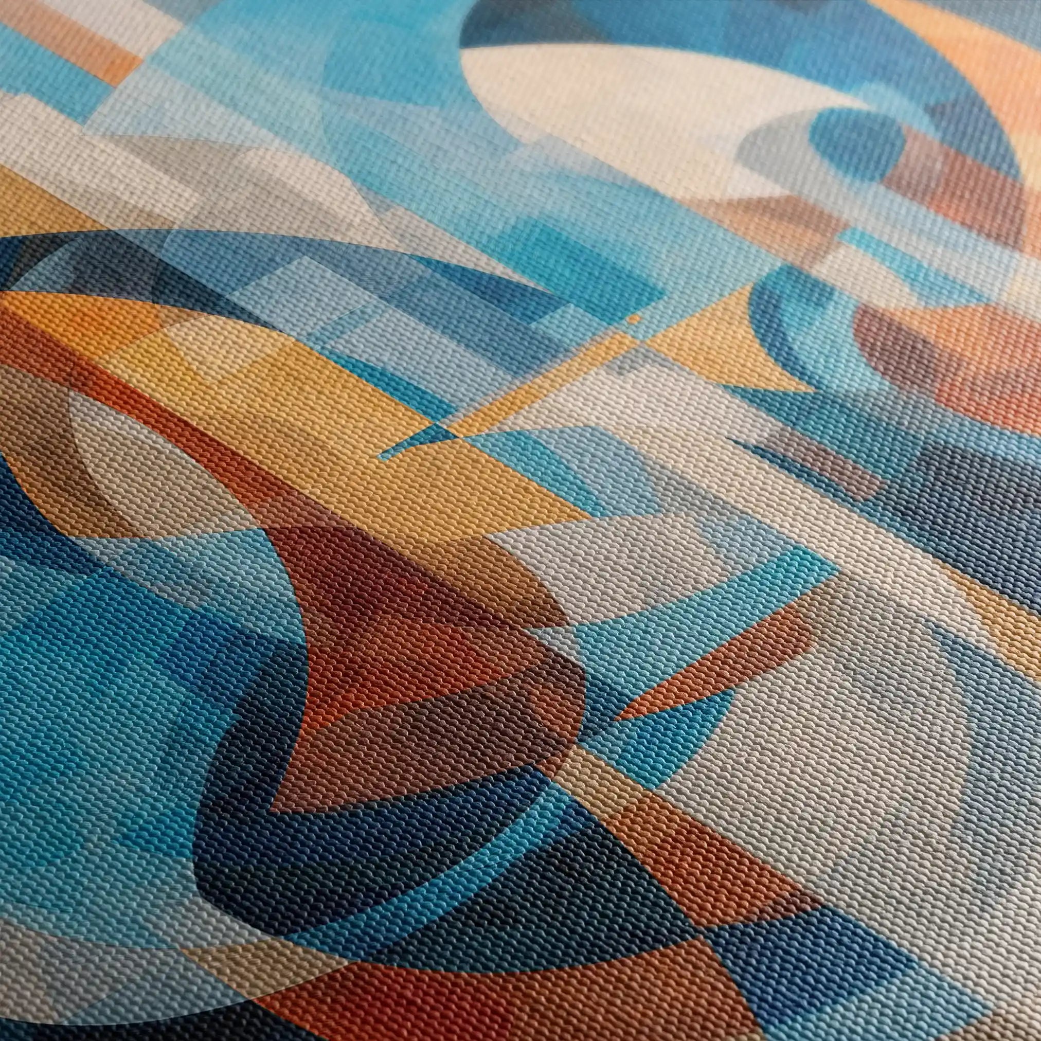 Abstract 1086 Canvas Art 60 x 60 cm / Stretched on hidden frame