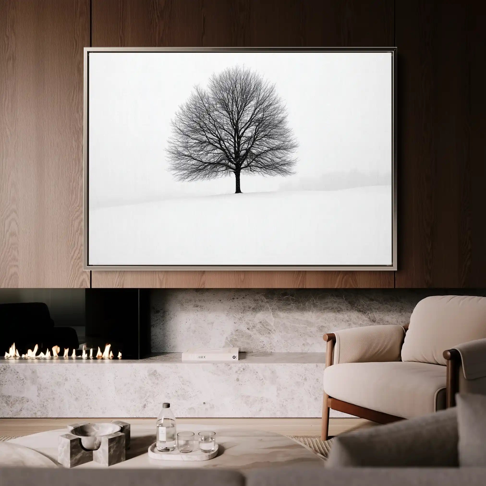 Floral Canvas Wall Art WAD1086-F 90 x 60 cm / Stretched on hidden frame