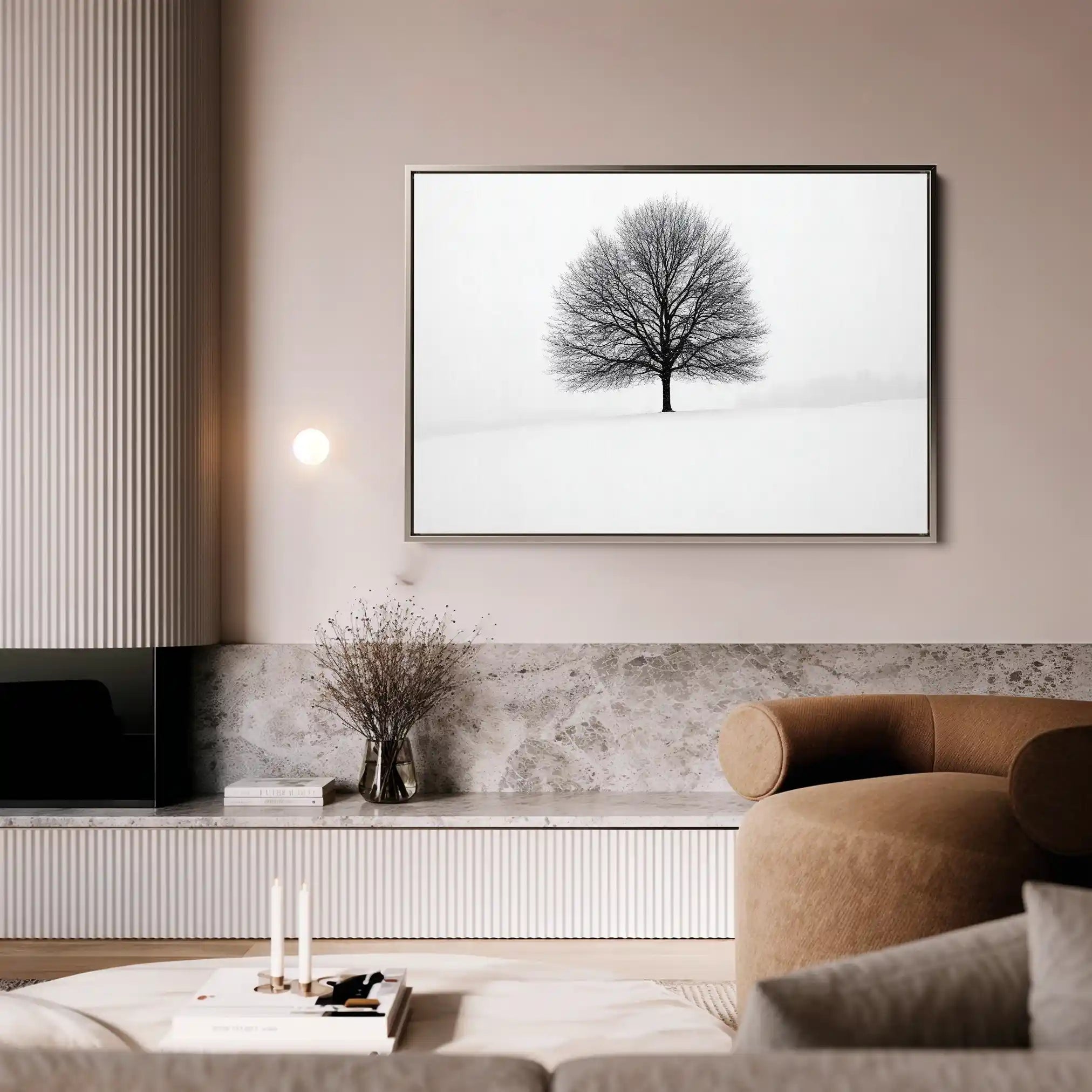 Floral Canvas Wall Art WAD1086-F 90 x 60 cm / Stretched on hidden frame