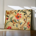 Floral Canvas Wall Art WAD1087-F 90 x 60 cm / Stretched on hidden frame