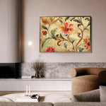 Floral Canvas Wall Art WAD1087-F 90 x 60 cm / Stretched on hidden frame