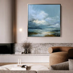 Abstract 1089 Canvas Art 60 x 60 cm / Stretched on hidden frame